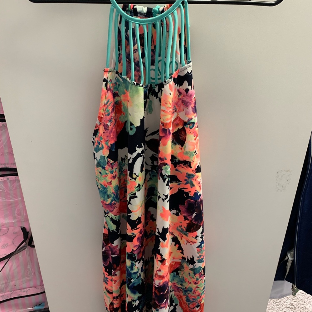 NWT Bright Floral Dress